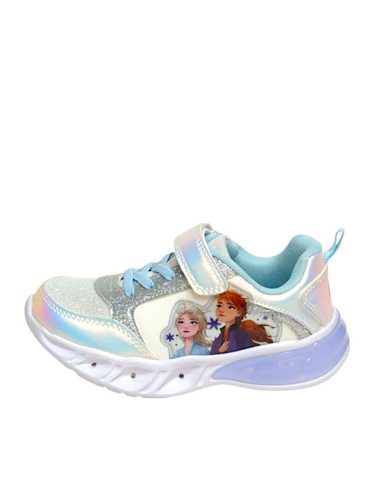 Παιδικά Sneakers με Σκρατς Ασημί