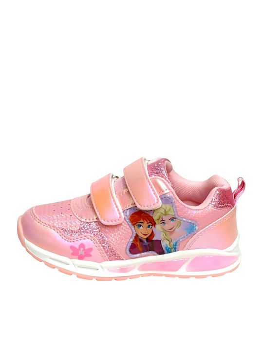Παιδικά Sneakers με Σκρατς Ροζ