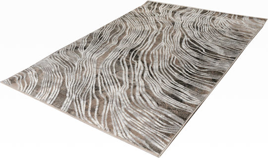 Tzikas Carpets Сет Съвременни Спалня килими Сив 392-0-335-45002-101 2бр