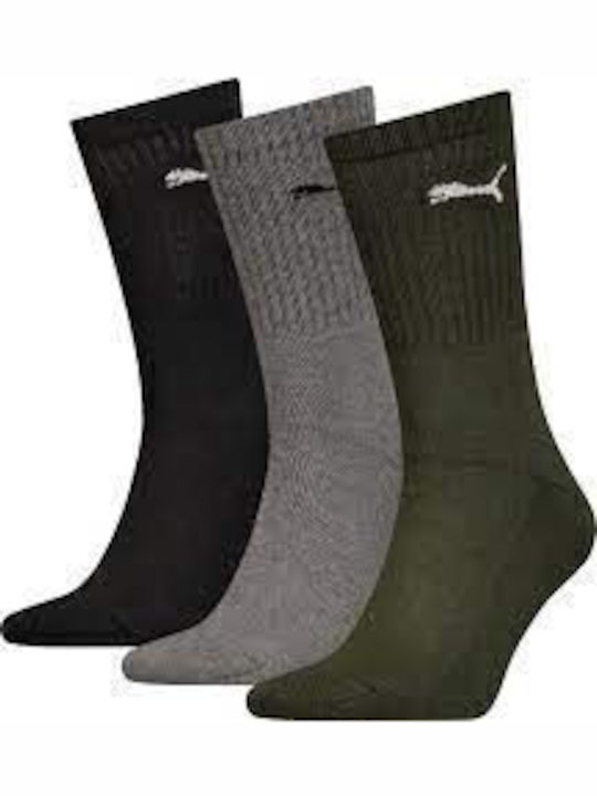 PUMA Athletic Socks Black 3 Pairs