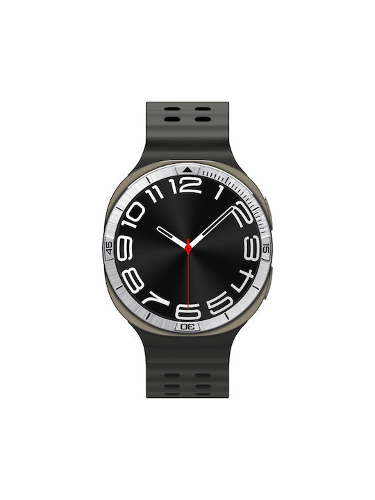 Spigen Bezel Protector in Silver color for Samsung Galaxy Watch 8 44mm