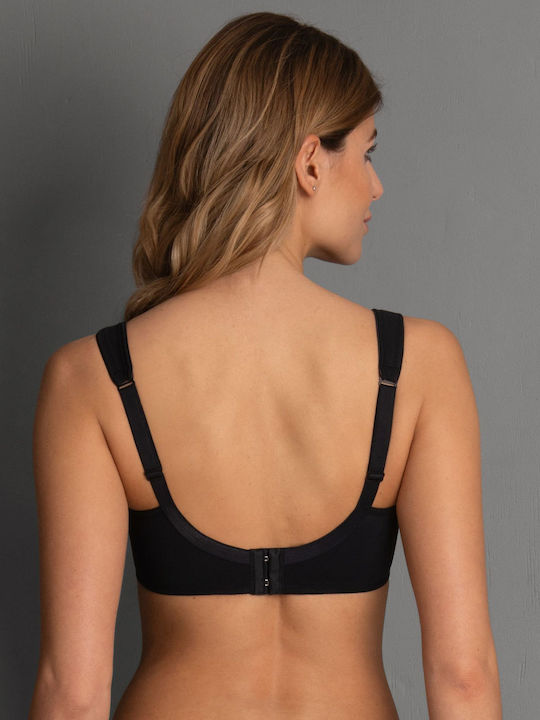Athletic Athletic Bra without Underwire Black