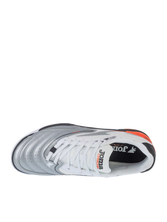 Joma Cancha Футболни Обувки Зала Сребристи