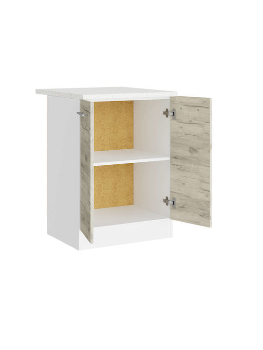 с плот за работа White, White Craft Oak 60x46x85бр