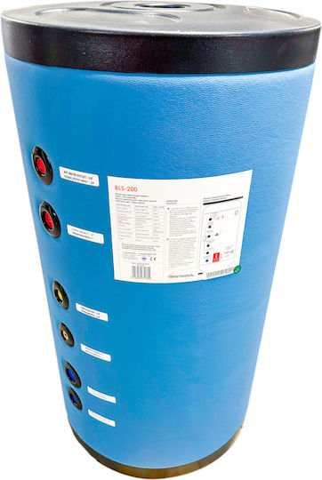 MasterSOL Boiler Λεβητοστασίου Glass 300lt με έναν Εναλλάκτη Διπλής Ενέργειας