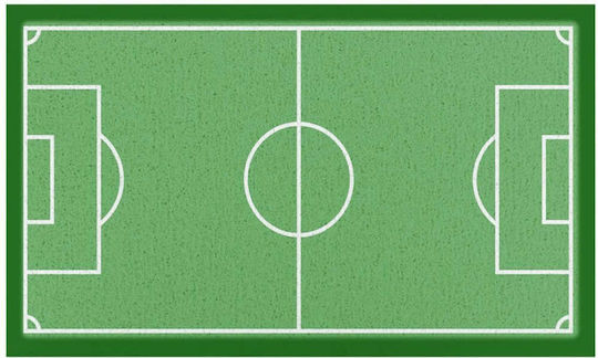 Artsy Mats Fußmatte Eingang Rutschfest Football Pitch Grün 70x40cm