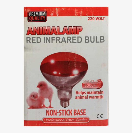 Animalamp Infrared Heating Lamp For Chickens E27 220 V