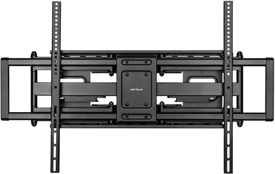 Serioux Adjustable TV Stand 60-120" 120kg Fit Screen Size 60"-120" VESA Compatible 200x200 300x200 400x200 300x300 400x300 400x400
