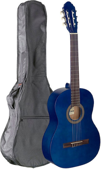 Stagg Klassisch Gitarre 4/4 C440 M Bundle mit STAGG STB-1 C Tasche Rot