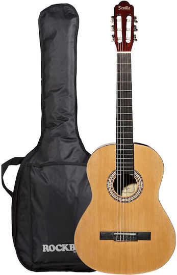 Sevilla Κλασική Κιθάρα 4/4 CG-20 II Gigbag Set Natural