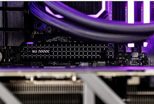 Actina Гейминг Настолен Компютър Ryzen 7-7800X3D 32GB DDR5 2TB SSD Radeon RX 9070 XT Без Операционна Система