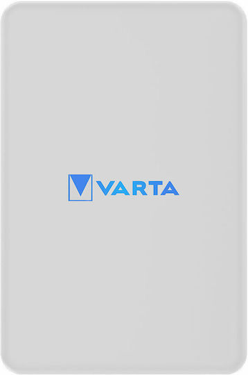 Varta Mag Pro MagSafe Power Bank 10000mAh 20W με 2 Θύρες USB-C Power Delivery Λευκό
