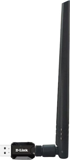 D-Link DWA-137 Αντάπτορας Δικτύου USB με Ασύρματη Σύνδεση Wi-Fi 300Mbps και Αποσπώμενη Κεραία