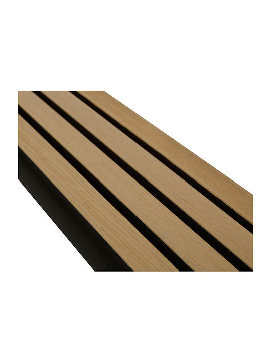 3D Wall Panels with Glue / Screw-on Colva White 200x20cm