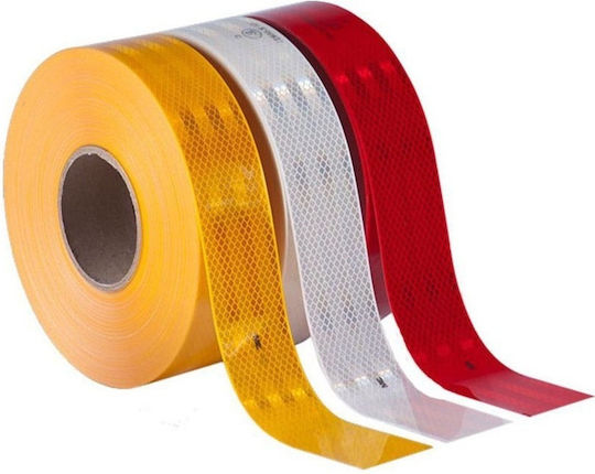 Gelbes Reflexband 25m Wabenkasten Auto