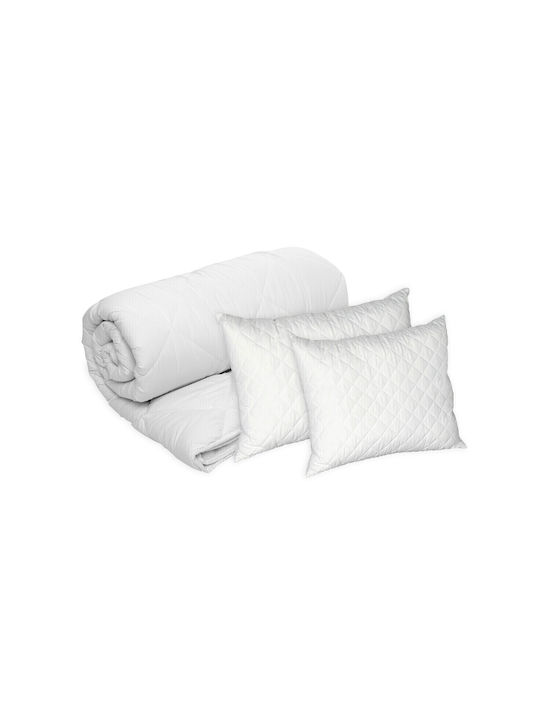 Alcam Комплект Пухено Двойно 200x220бр 250 3бр 250 г/м²Gsm