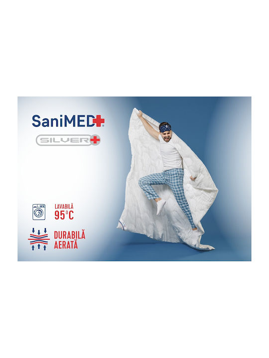 Alcam Single Quilt 140x200cm White 250 GSM