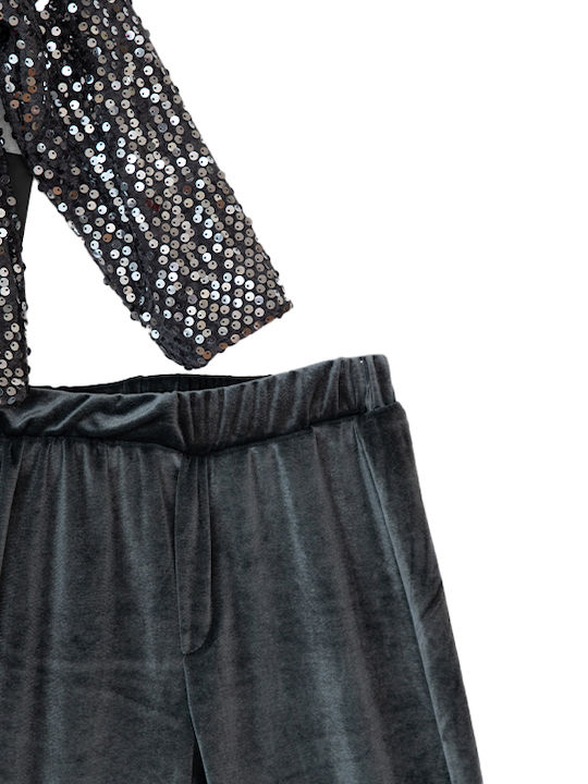Kids' Set with Pants Winter 2pcs Black