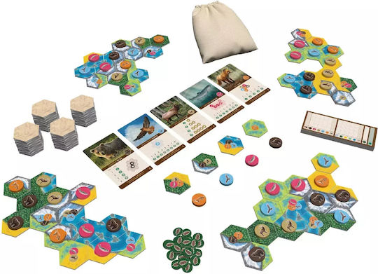 Board Game Cascadia (PL) for 1-4 Players 10+ Years Old (PL) Lucky Duck Games