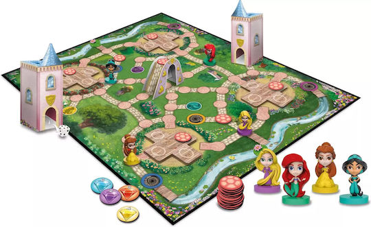 Board Game Race N Chase Princesses (pl) for 2-4 Players 4+ Years Old (PL) Cartamundi