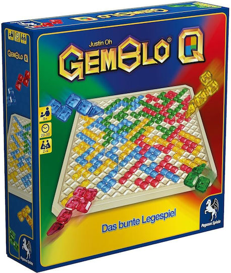 Board Game Gemblo Q for 2-4 Players 8+ Years Old Playhouse