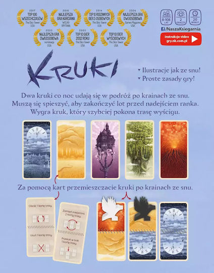Board Game Luminous Veil for 2 Players 8+ Years Old (PL) Nasza Ksiegarnia