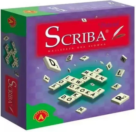 Board Game Scriba Travel for 1-4 Players 8+ Years Old (PL) Alexander Toys
