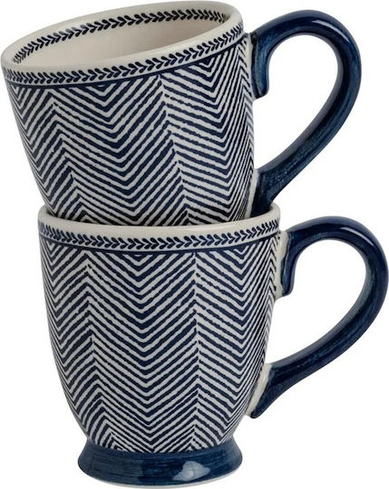 Laura Ashley Κούπα Κεραμική Μπλε