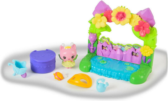 Spin Master Gabby's Dollhouse Queen Kitty Fairy's Garden Balcony For 3+ Years 18cm