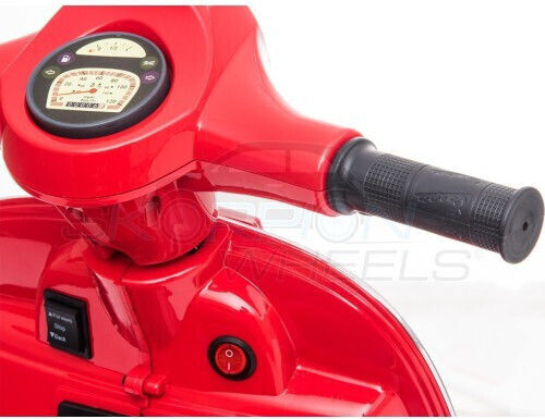 Kinder Elektromotorrad Lizenziert Elektrisch 6 Volt Rote Für 1+ Jahre A008