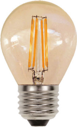 Atman LED-Lampe 4W 75mm für Fassung E27 und Form G45 Warmes Weiß 360lm Dimmbar