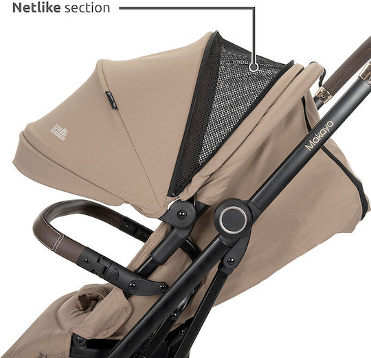 Lorelli Makaya Adjustable Baby Stroller Suitable for Newborn Green 9.15kg