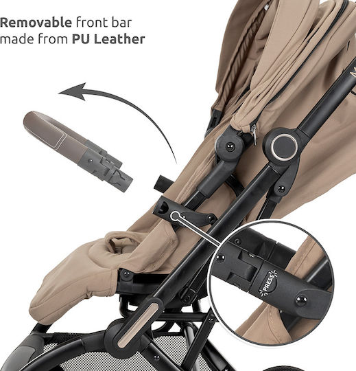 Lorelli Makaya Adjustable Baby Stroller Suitable for Newborn Green 9.15kg