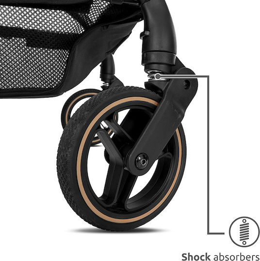 Lorelli Makaya Adjustable Baby Stroller Suitable for Newborn Green 9.15kg