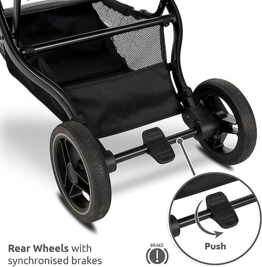Lorelli Makaya Adjustable Baby Stroller Suitable for Newborn Green 9.15kg