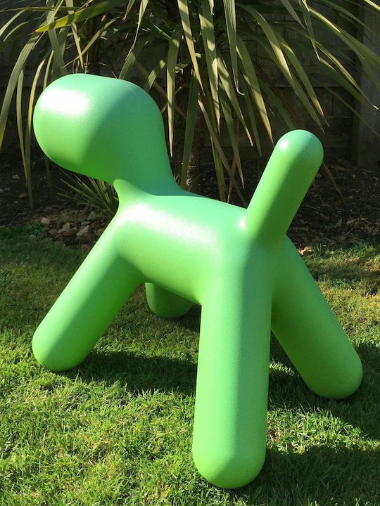 Hocker Puppy L Grün 1Stück