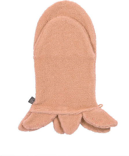 Laessig Baby Schwamm-Handschuh Bad Octopus Rosa