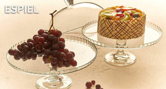 Pasabahce Patisserie Cake Stand Transparent 32x15.3cm