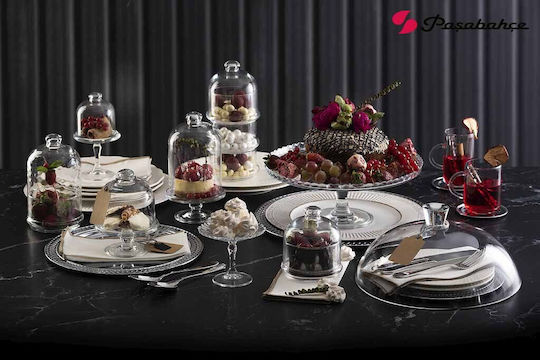 Pasabahce Patisserie Cake Stand Transparent 32x15.3cm