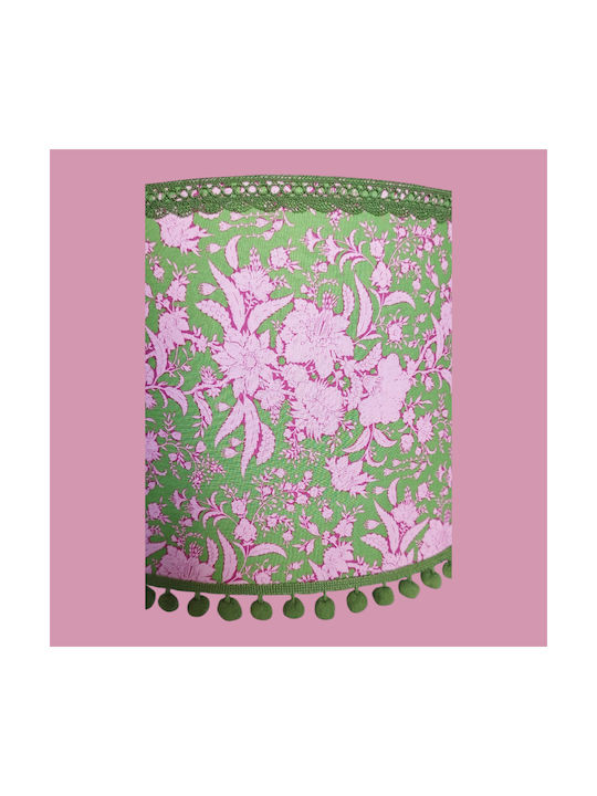 Oxygen Kids Single Ceiling Light E27 Pink 35x20cm