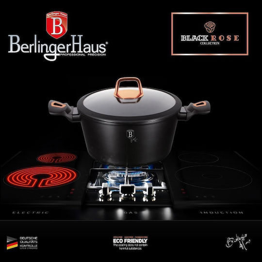 Berlinger Haus Black Rose Collection Deep Pot made of Aluminum 2.5lt / 20cm