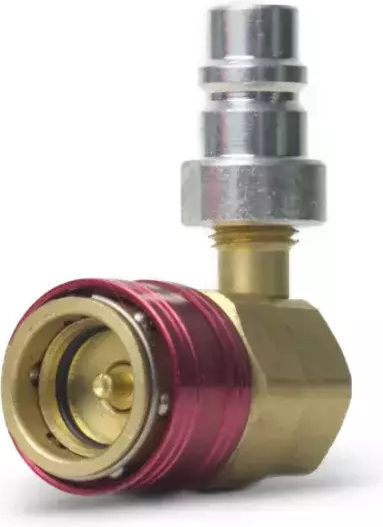 Climaset R134a Behälter + Kabel + Adapter Hp Lp
