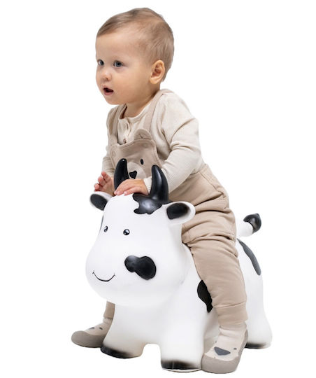 Gerardo’s Toys Hop Hop Cow Jumpy White
