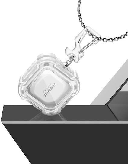 Θήκη Dexnor Ακουστικά Galaxy Buds 2 2 Pro Pro Live Διαφανής