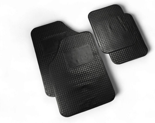 Set 4 Covorașe Auto Kiwari Strong Universal Negru