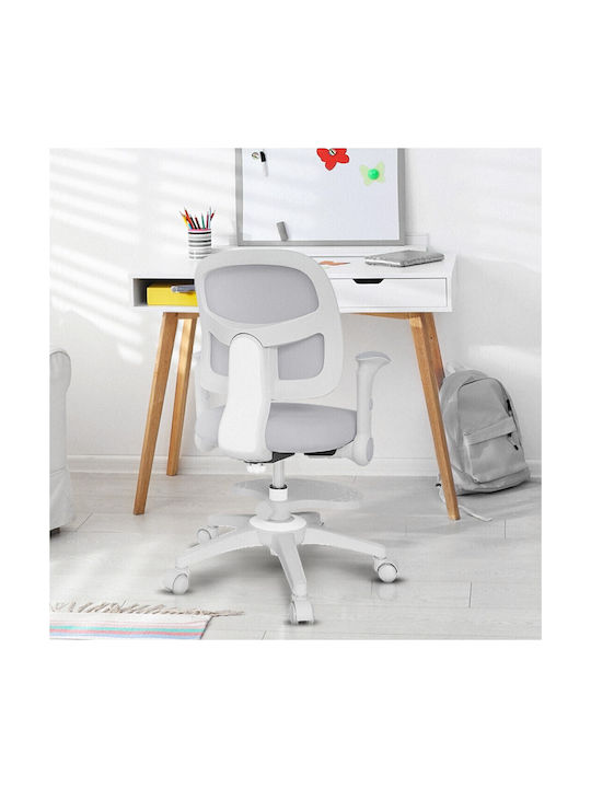Desk Chair with Armrests Gray
