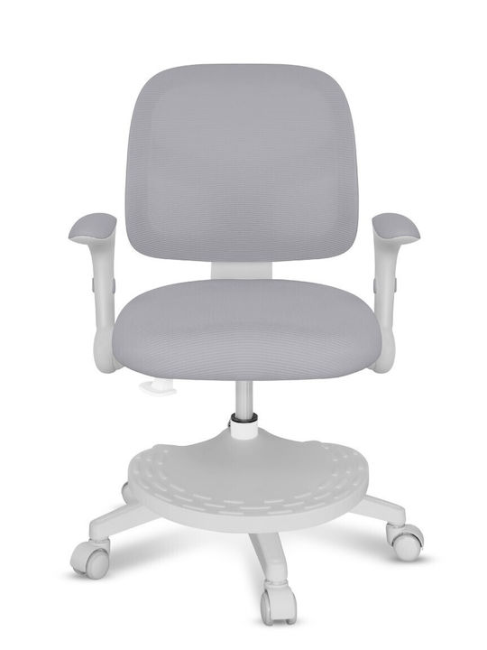 Desk Chair with Armrests Gray