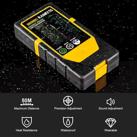 Autonivelant Liniar Nivelă Laser Fascicul Verde cu Domeniu de Lucru 50m