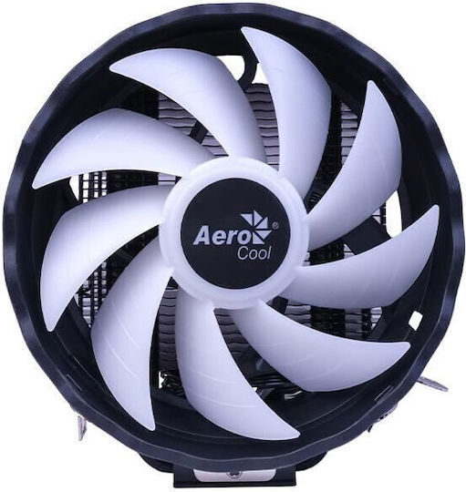 Aerocool Rave 3 ARGB Охладител за ЦПУ за Socket /A/M/4/1/2/0/0/1/1/5/x/1/7/0/0/ Черен