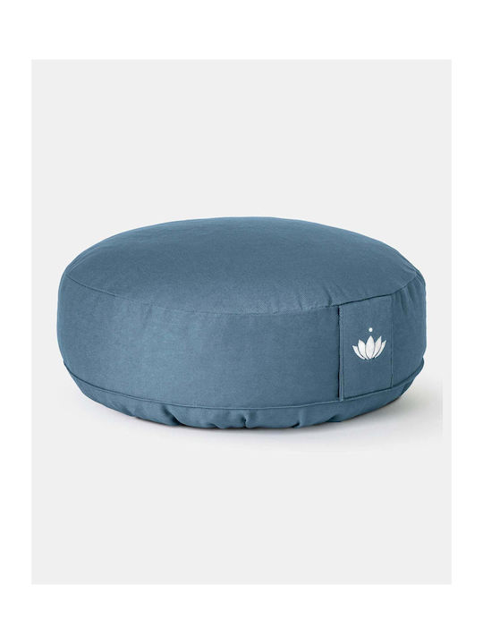 Πουφ Nackenrolle Lotus Marine Blue 31x